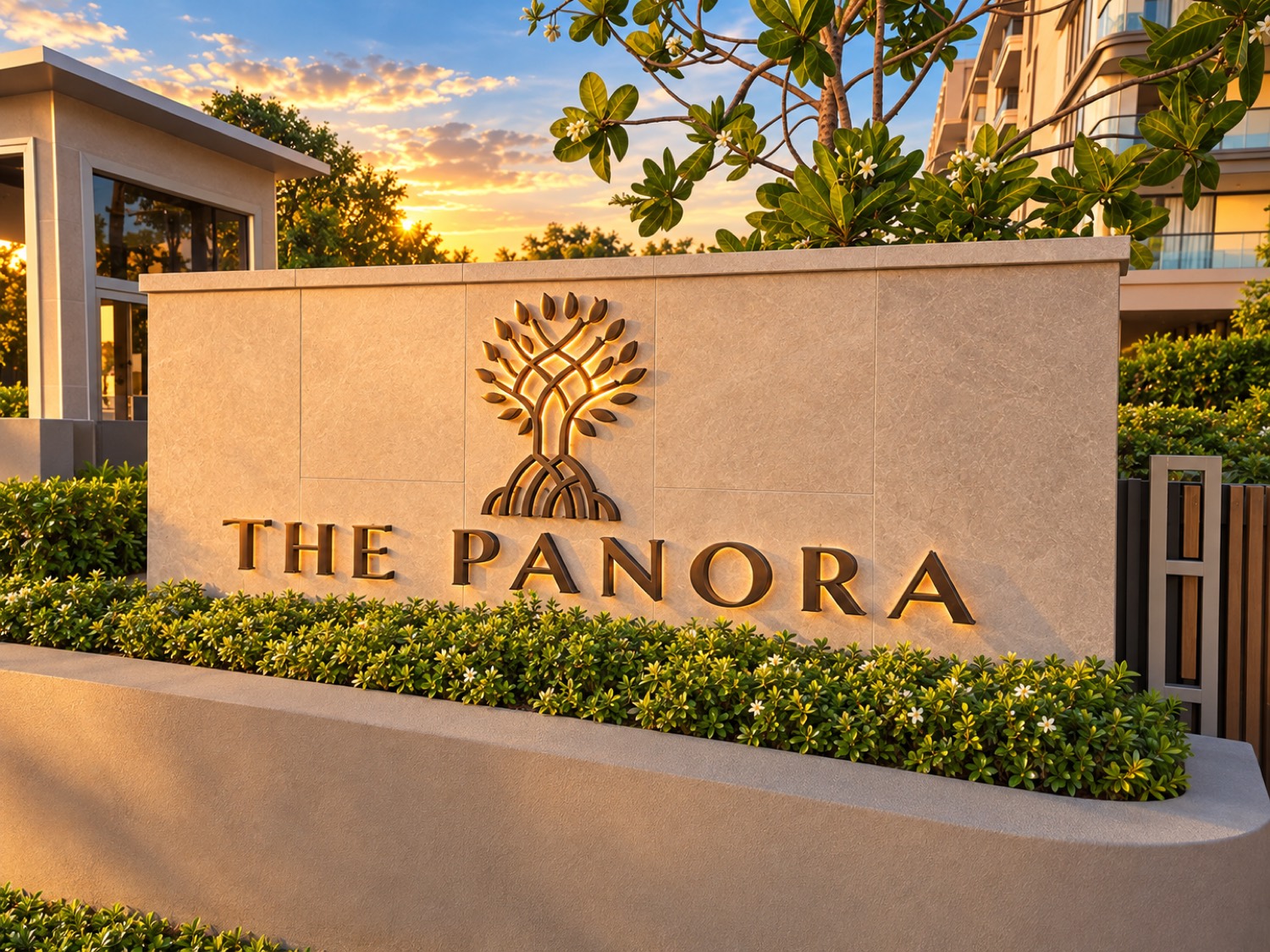 THE PANORA entrance